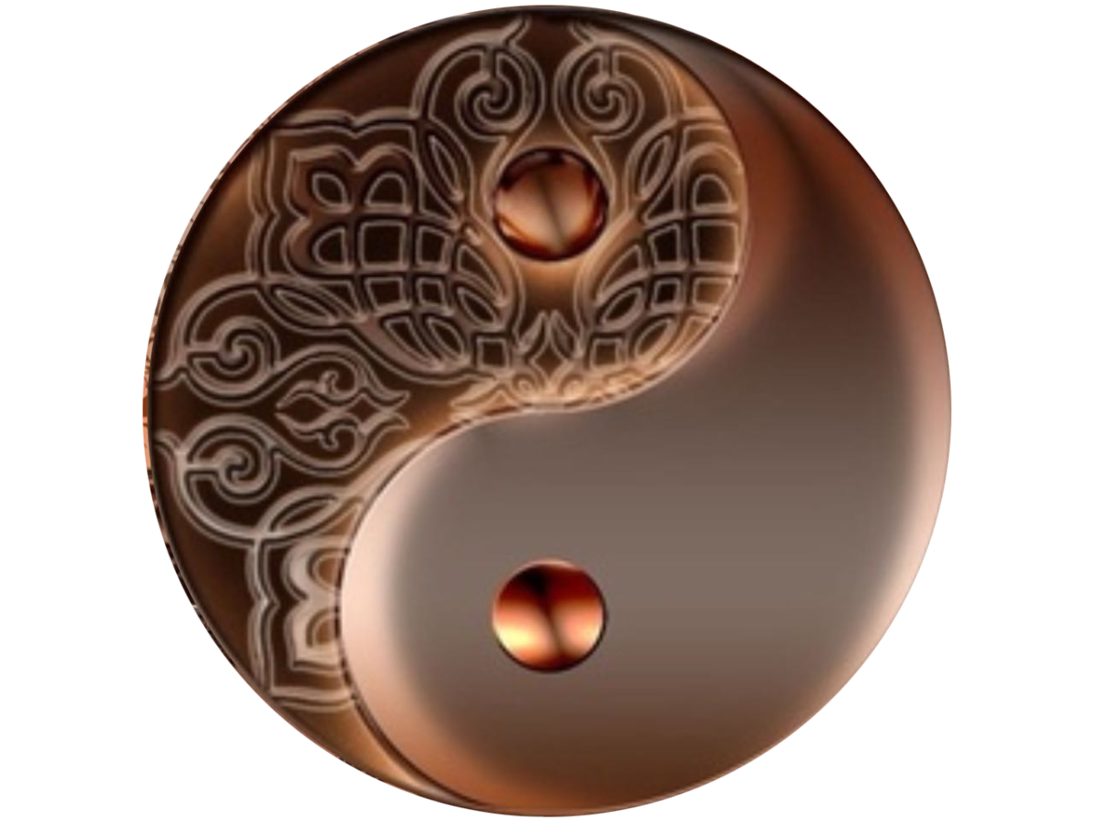 Инь Янь золото