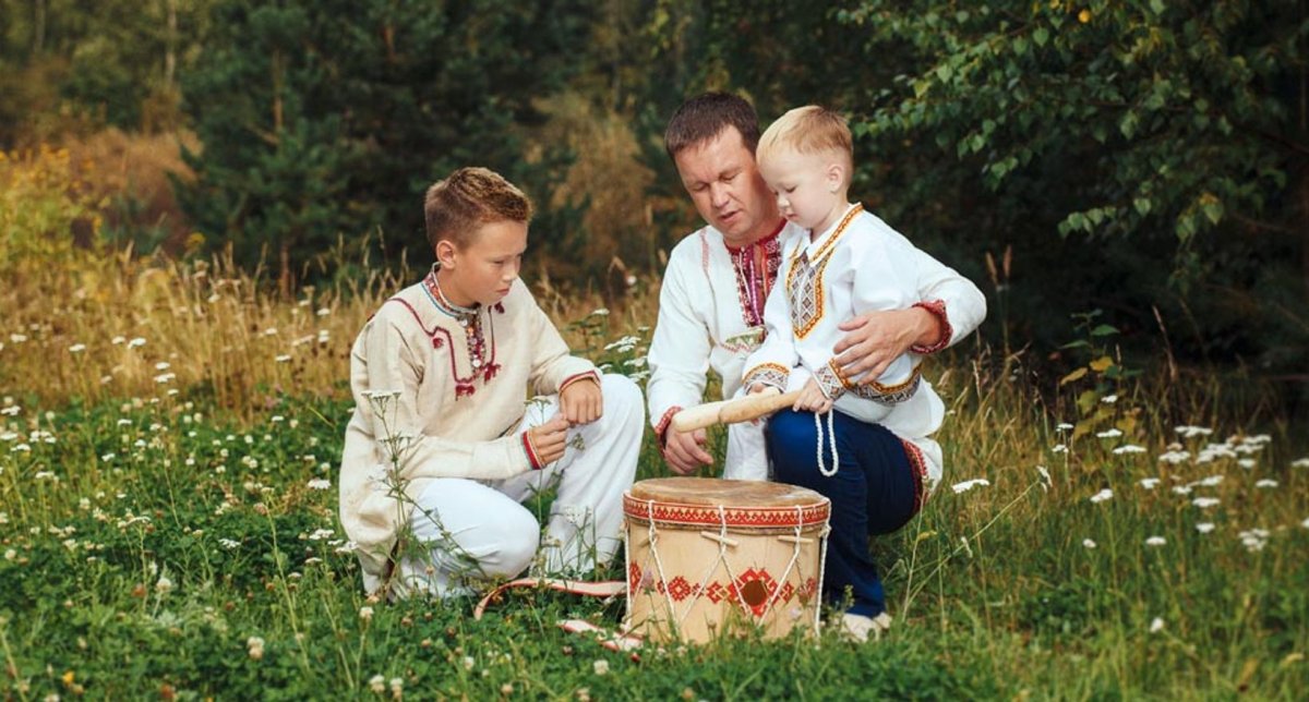 Луговые марийцы Волго Вятского района