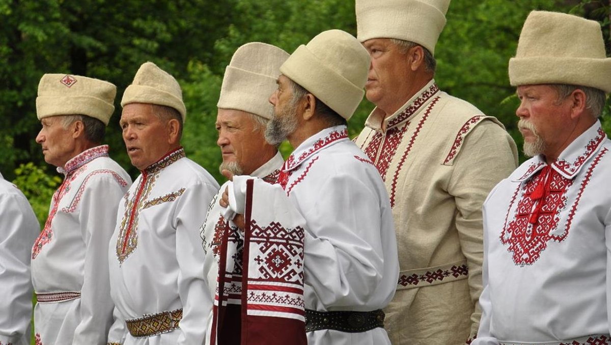 Чуваши наряд Чувашии национальный