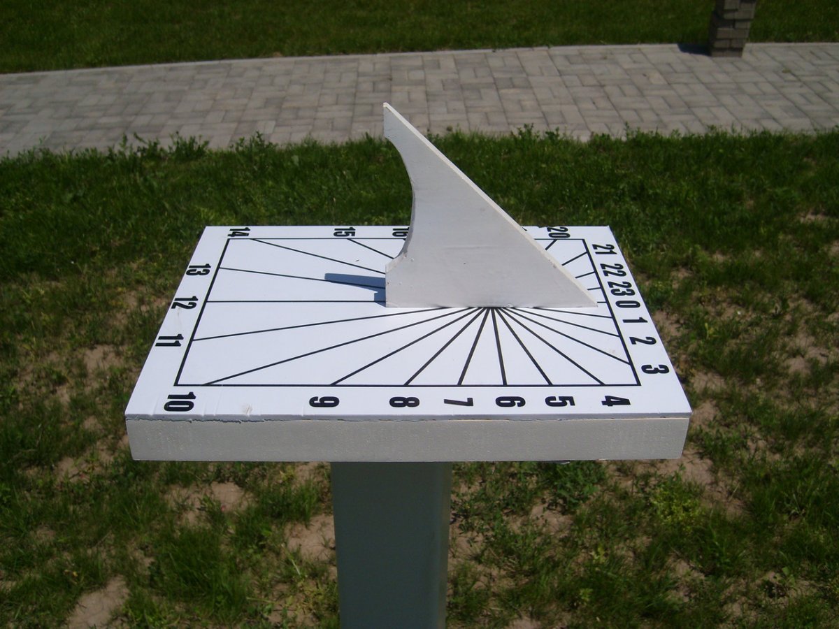 Солнечные часы 3d