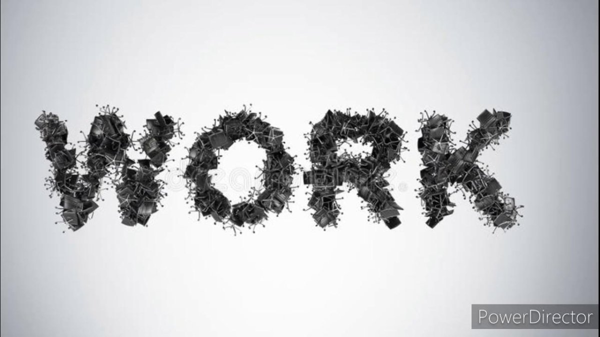 Надпись на белом фоне работа