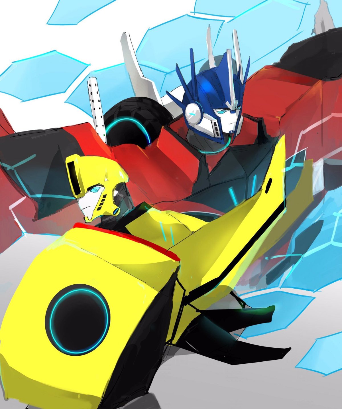 Оптимус Прайм против Бамблби