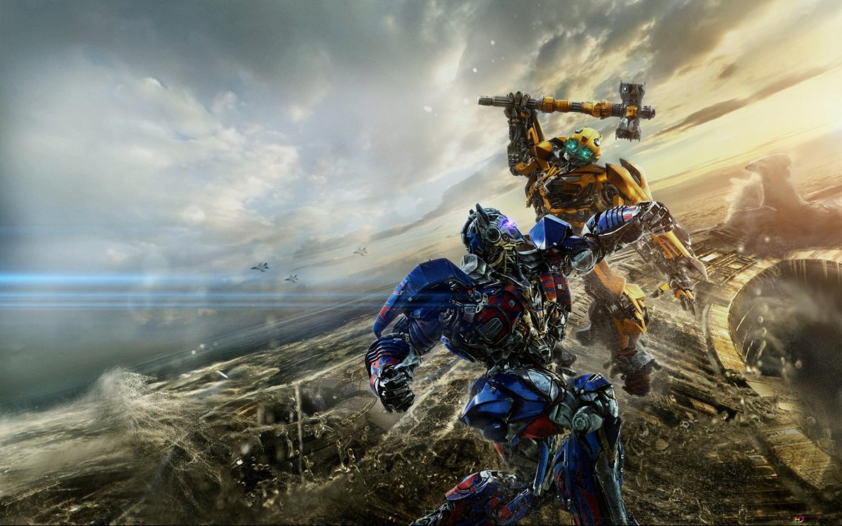 Оптимус Прайм и Бамблби