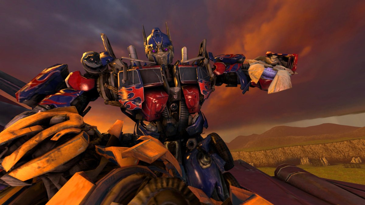 Бамблби и Оптимус шип