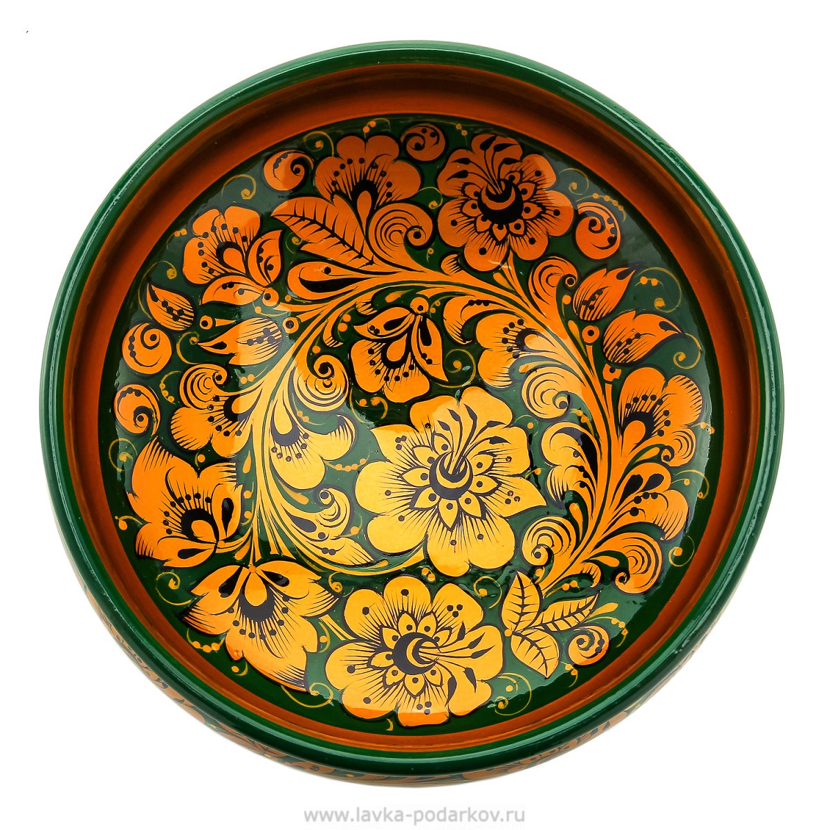 Хохломская роспись верховая