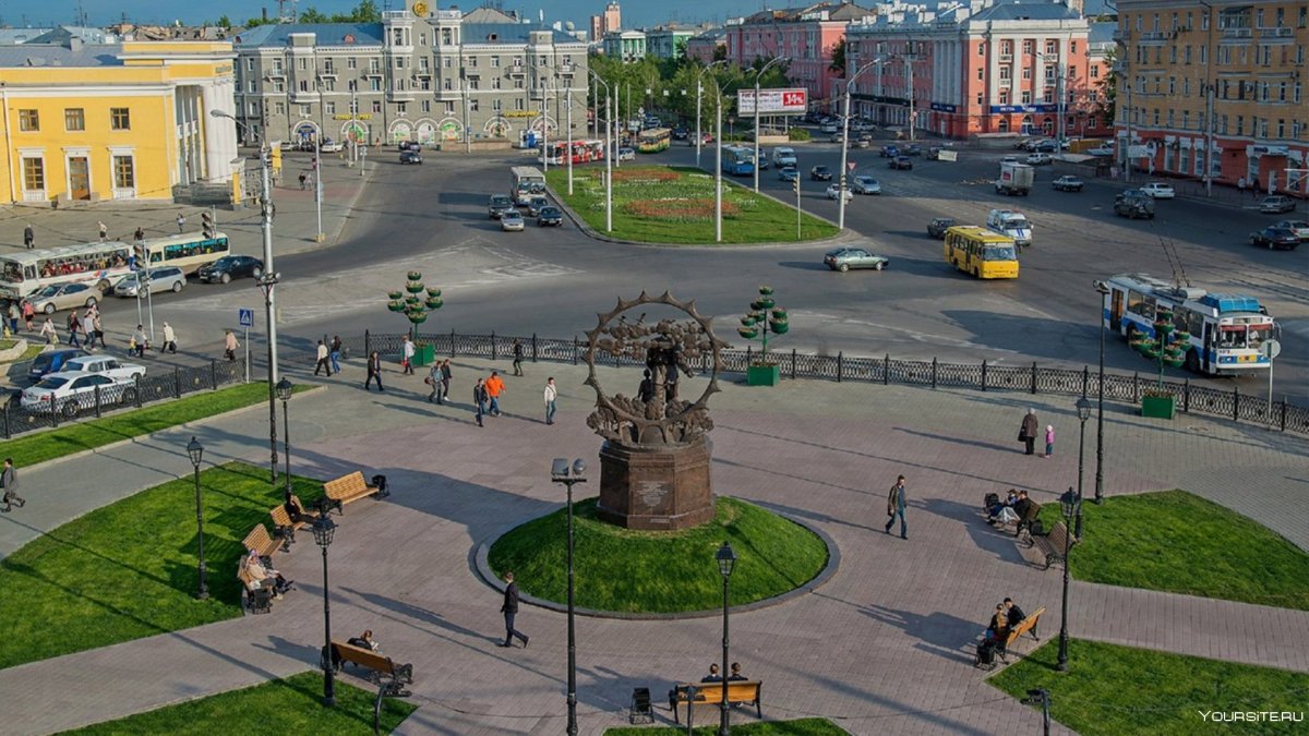 Ночной Барнаул видео