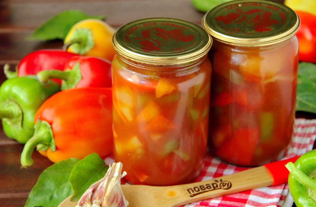 Лечо с болгарским перцем