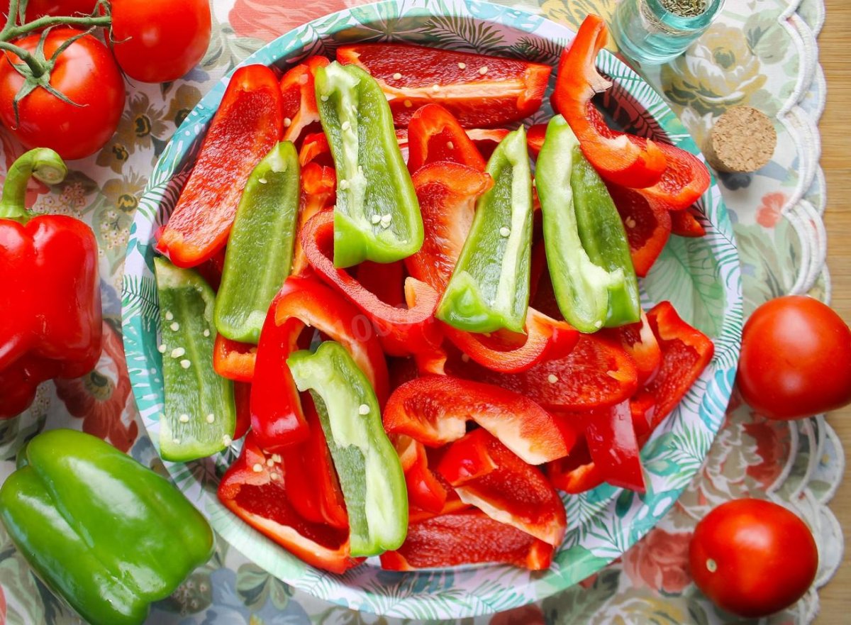 Овощи для лечо