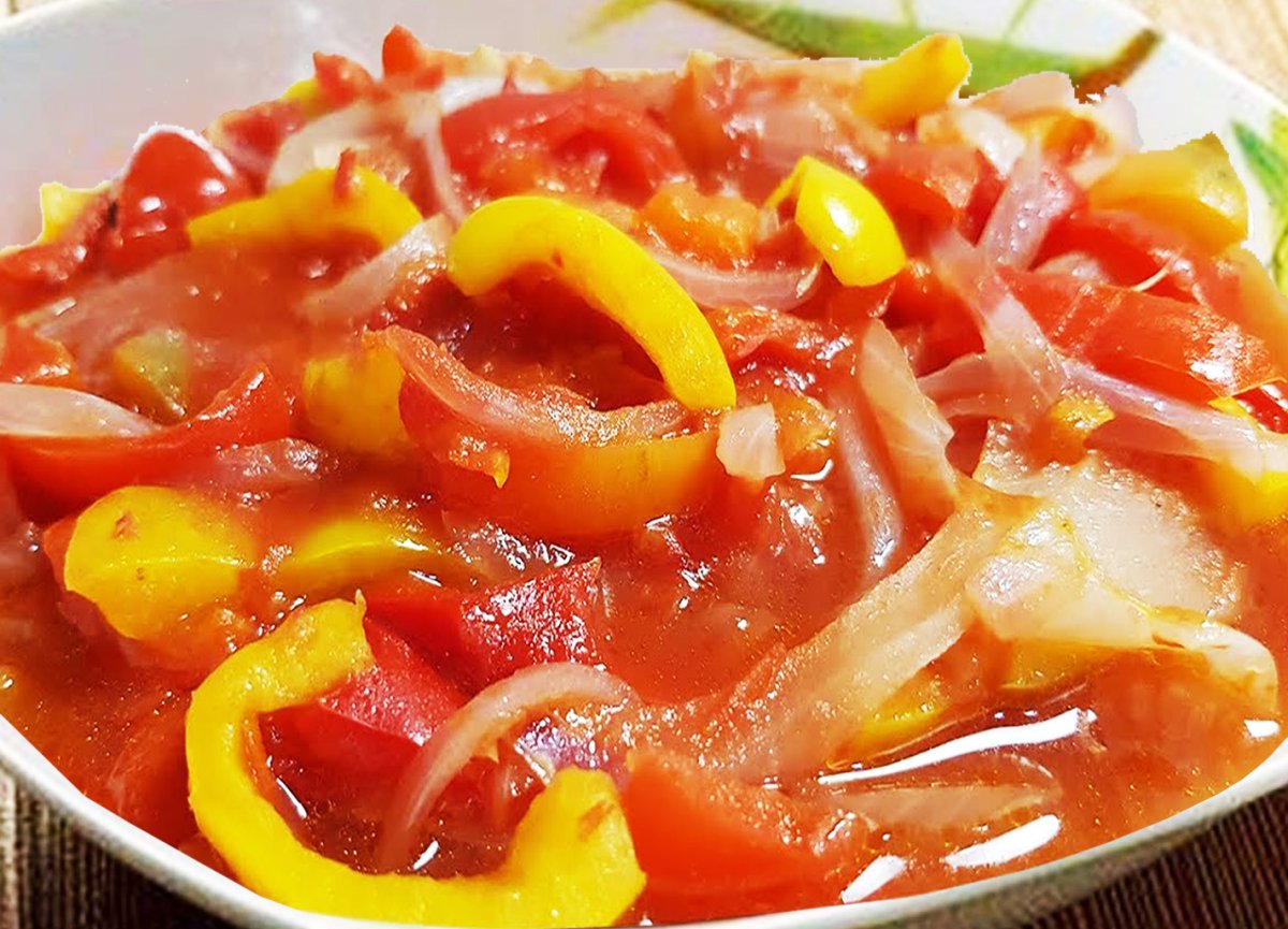 Лечо из болгарского перца