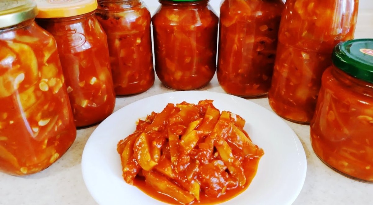 Кабачки лечо на зиму пальчики оближешь