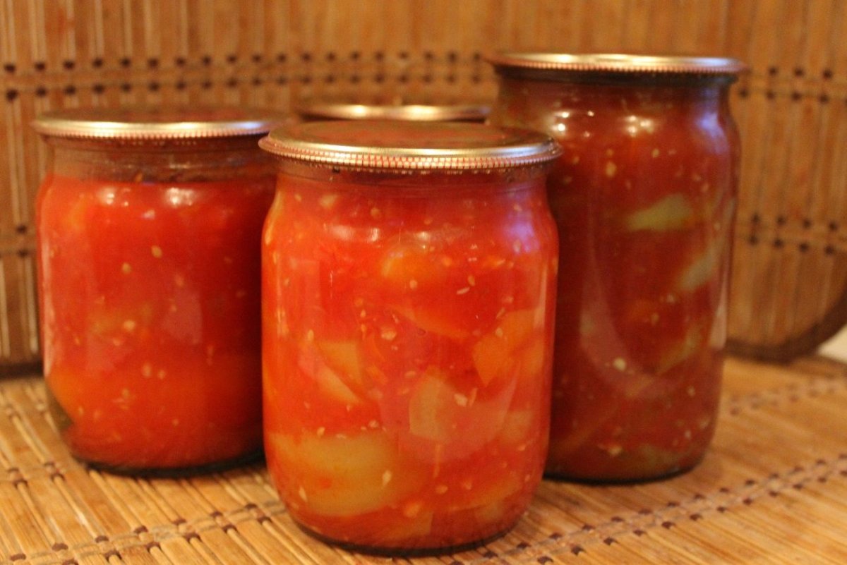 Лечо по-болгарски на зиму