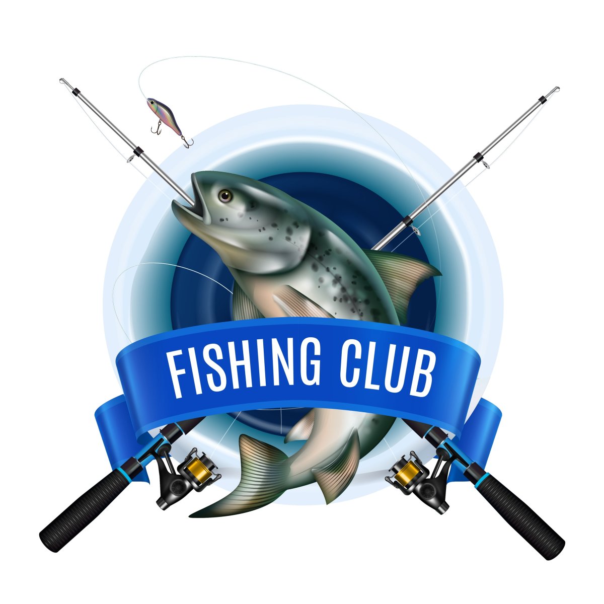 Зимняя рыбалка логотип