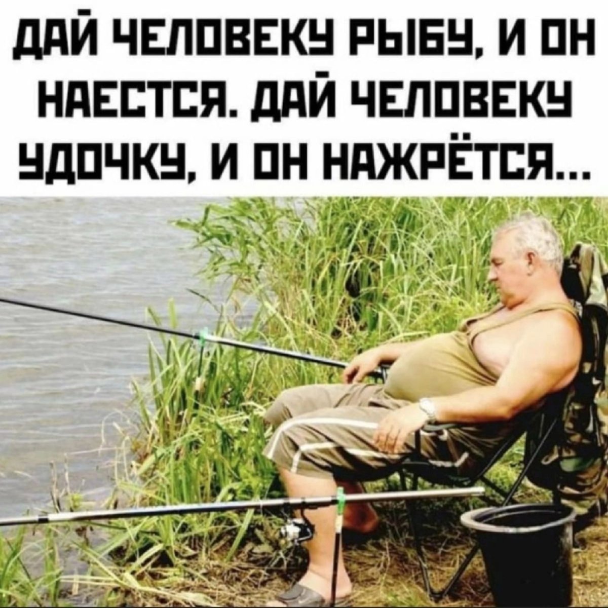 Дай человеку рыбу
