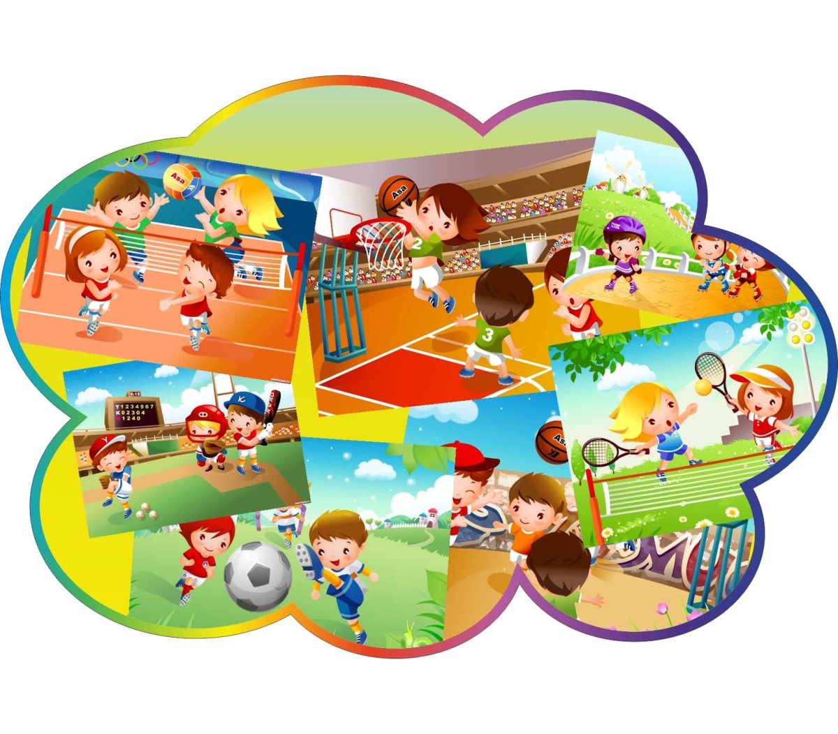 Стенды для спортивного зала в детском саду