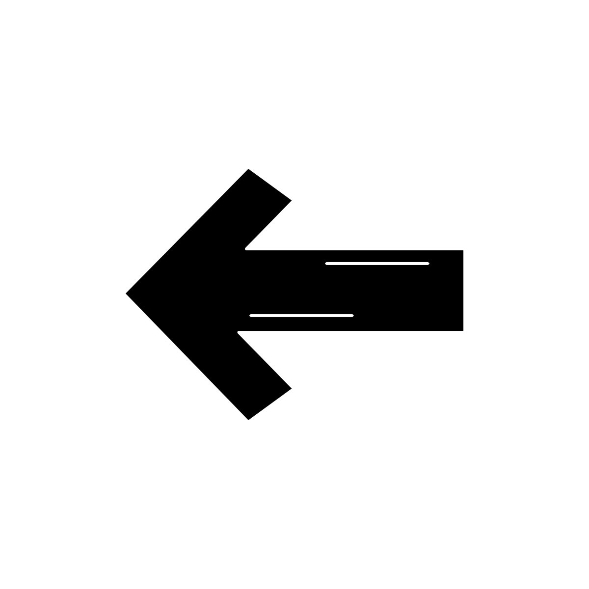 Стрелка вправо черная