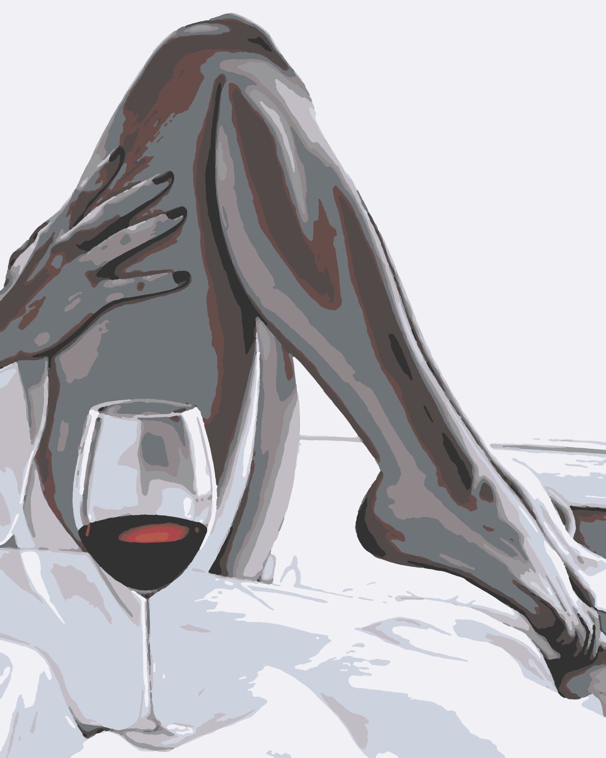 С днем рождения бокалы