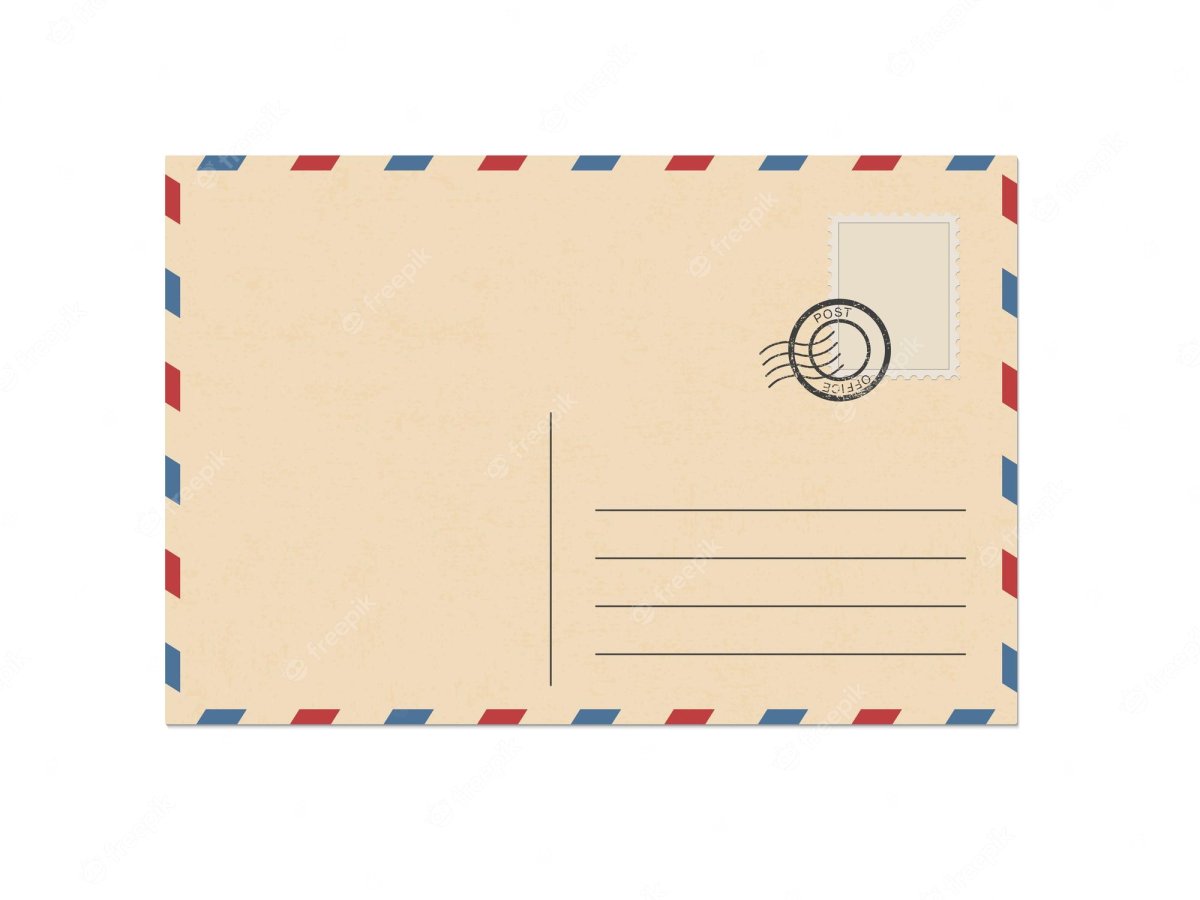 Почтовый конверт Air mail