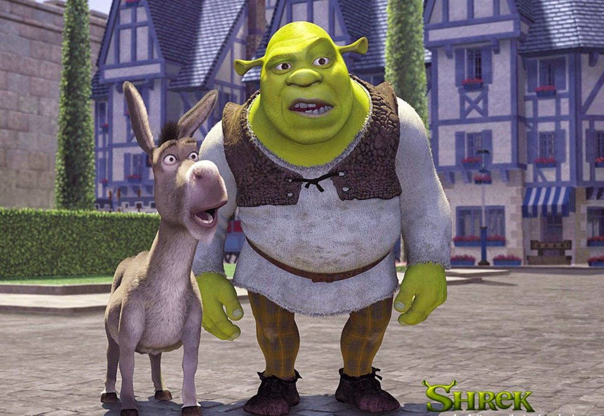 Шрек с ослом картинки