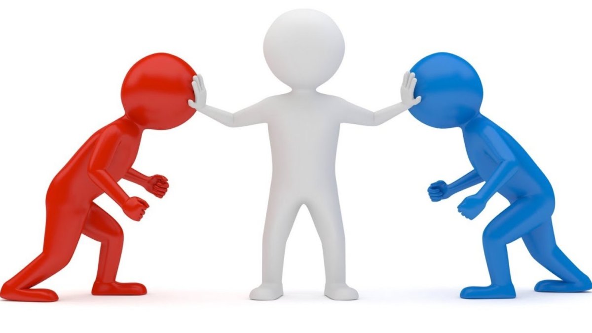 Конфликт иллюстрация