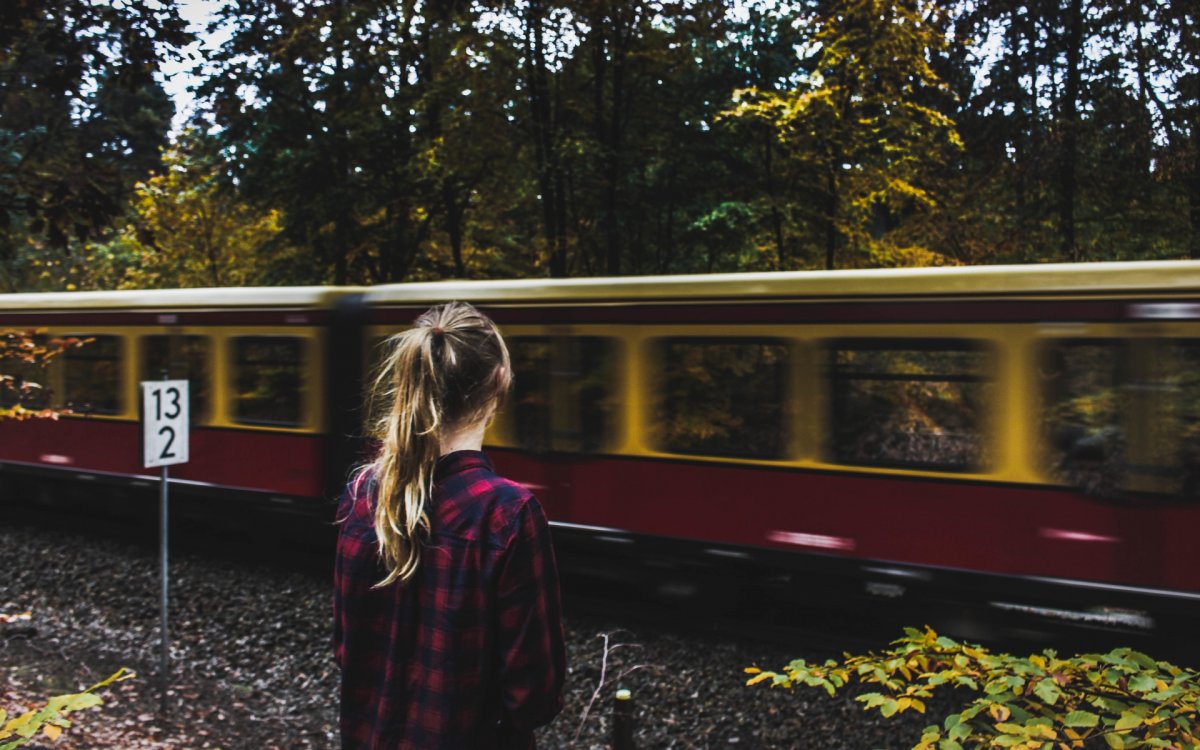 Вагон ночью