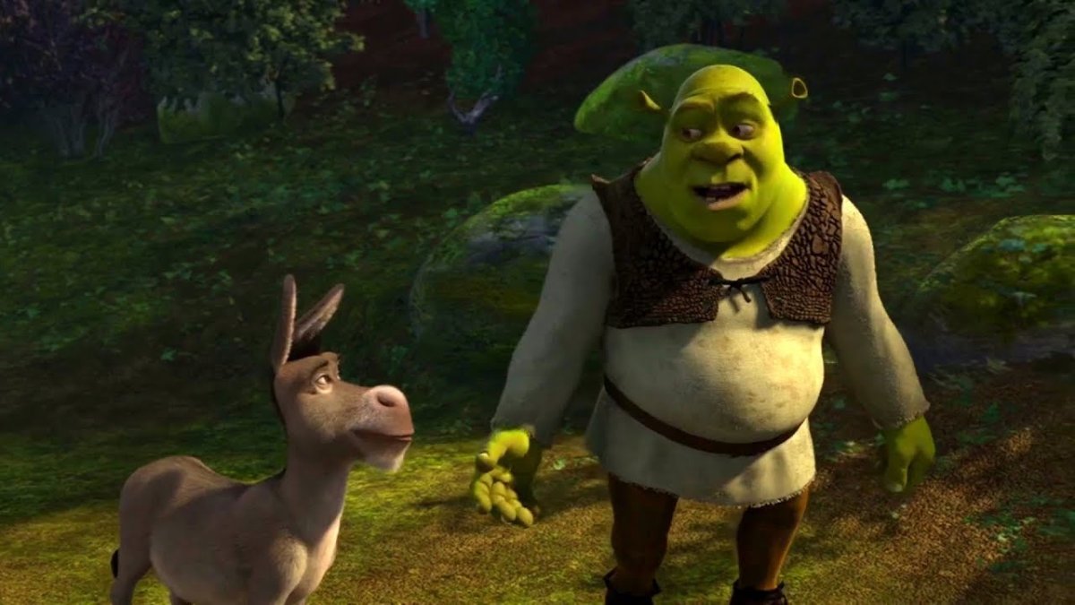 Осел Шрек мы приехали