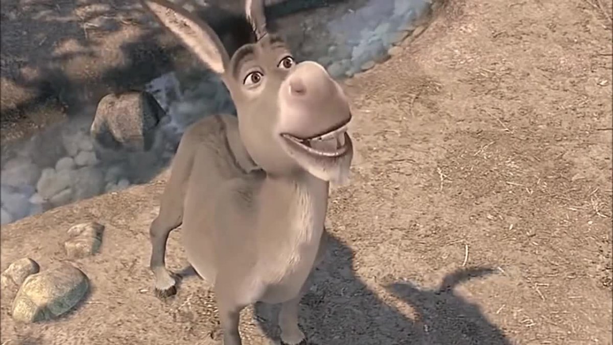 Шрек 2001 осел