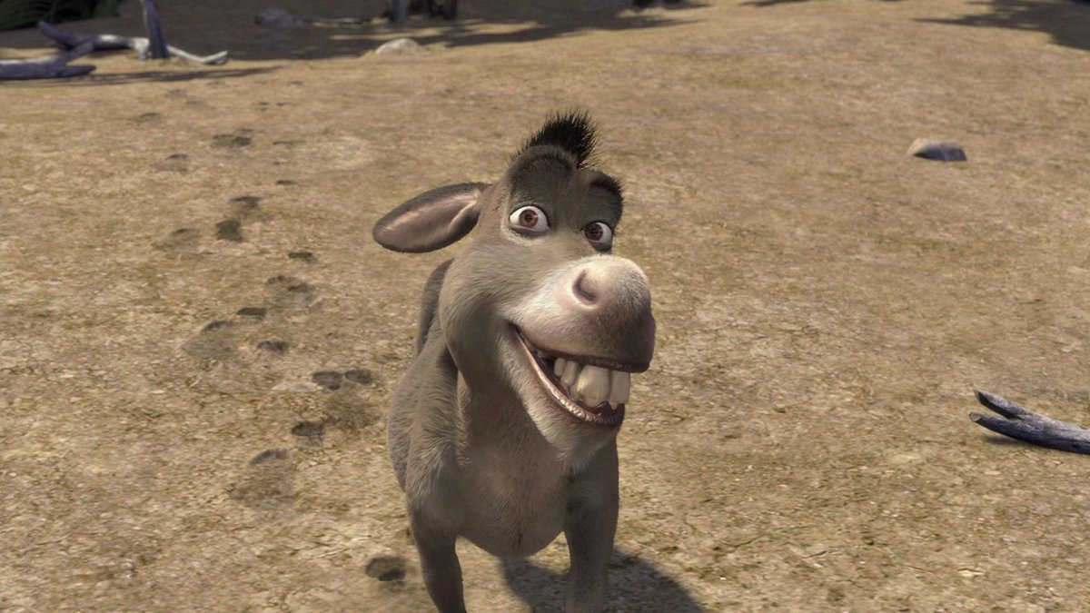 Шрек Фиона осел