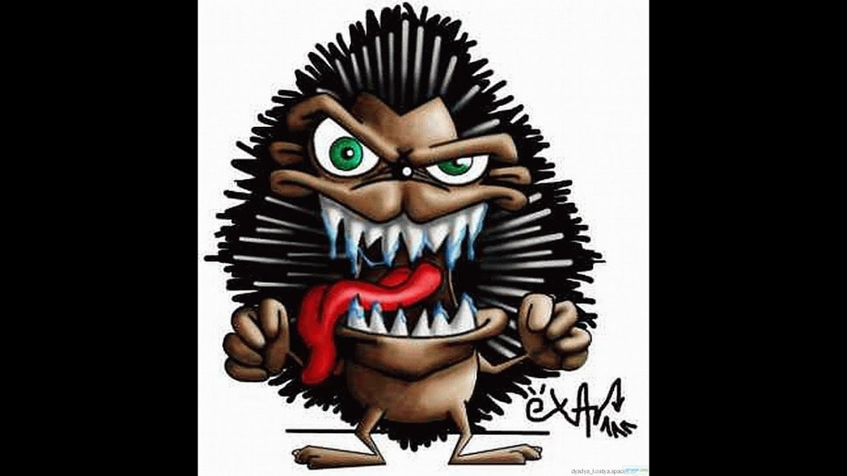 Устала Ежик