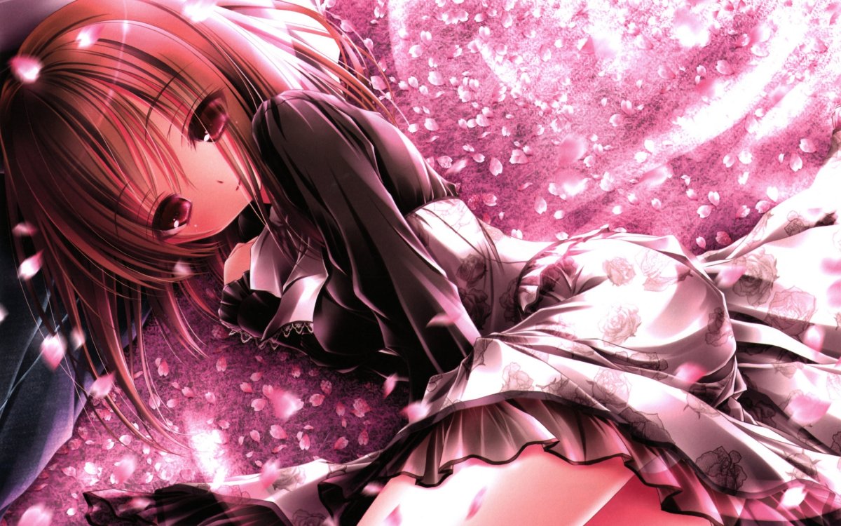 Шикарные аниме девушки