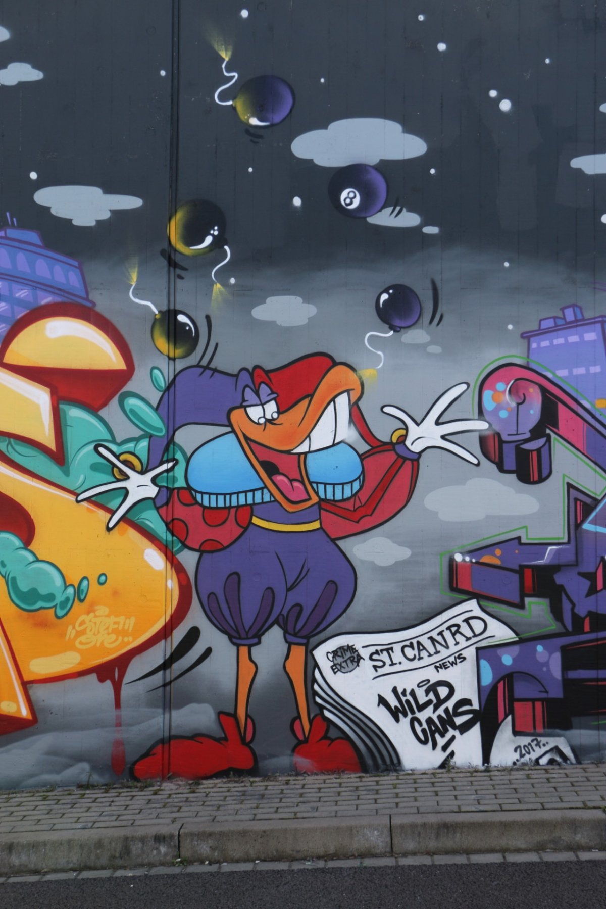 Черный плащ Quackerjack