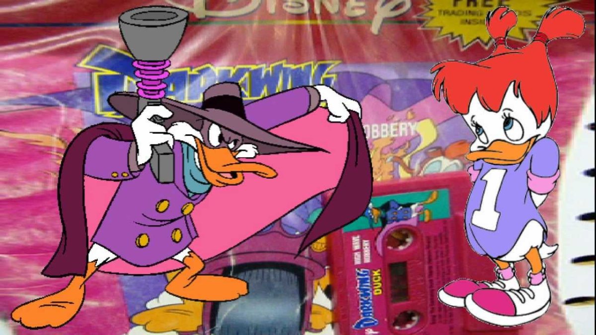 Черный плащ Darkwing Duck