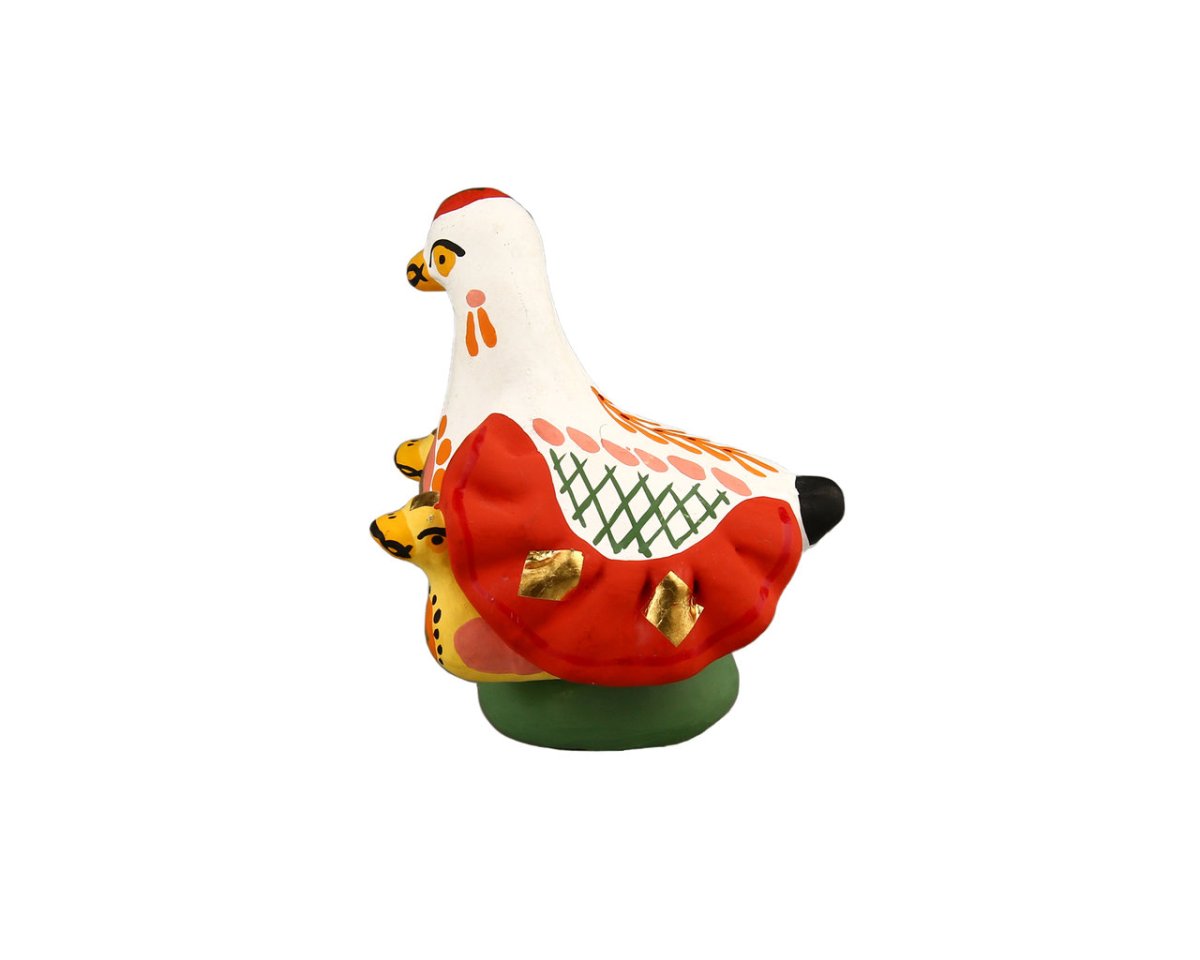 Дымковская игрушка уточка
