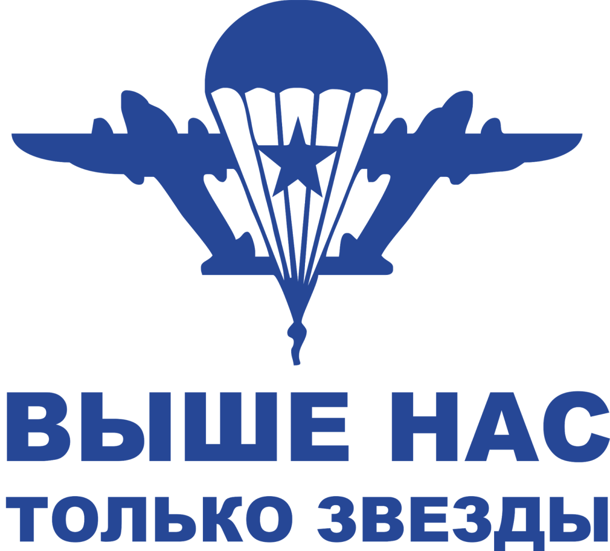 Воздушный десант эмблемы на крыльях