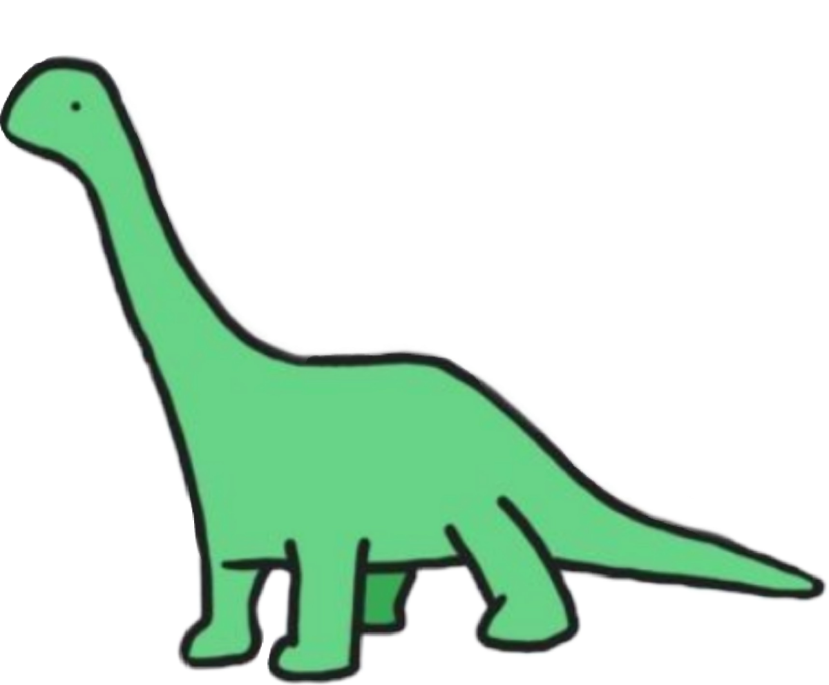 Милые Акварельные Динозаврики