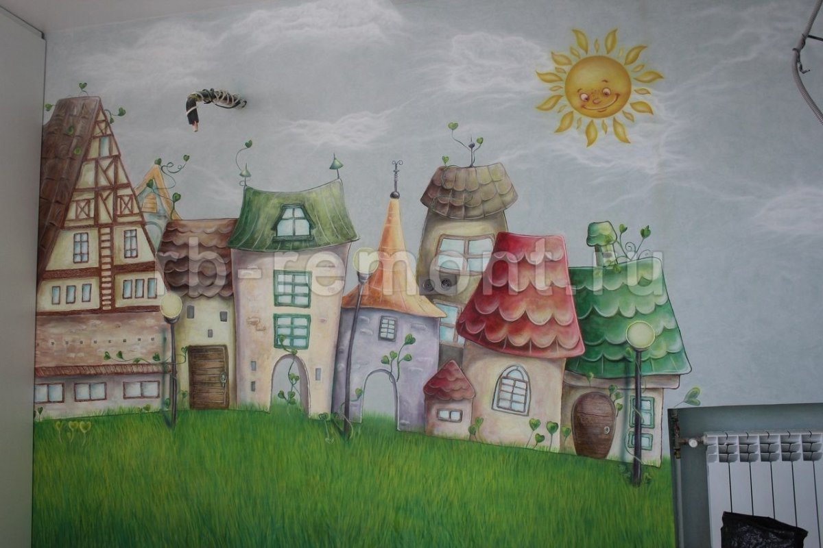 Сказочный домик гриб