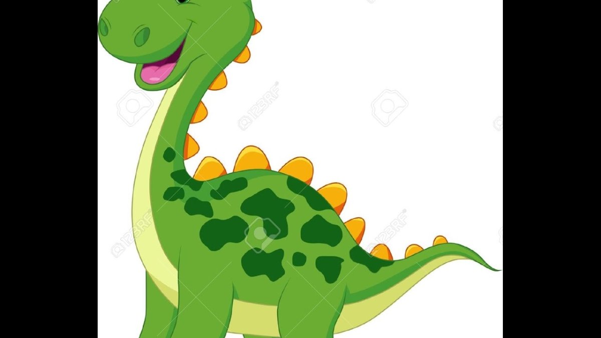 Динозавры векторное изображение