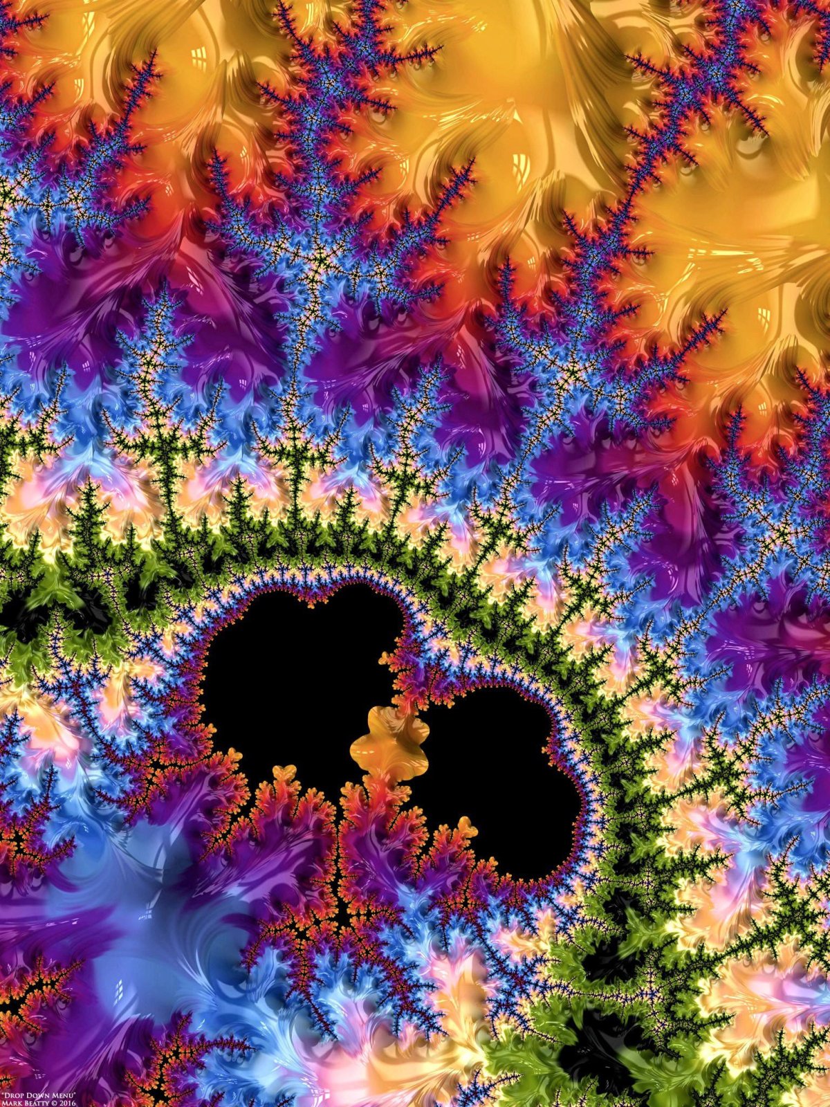 Двумерные стохастические Фракталы