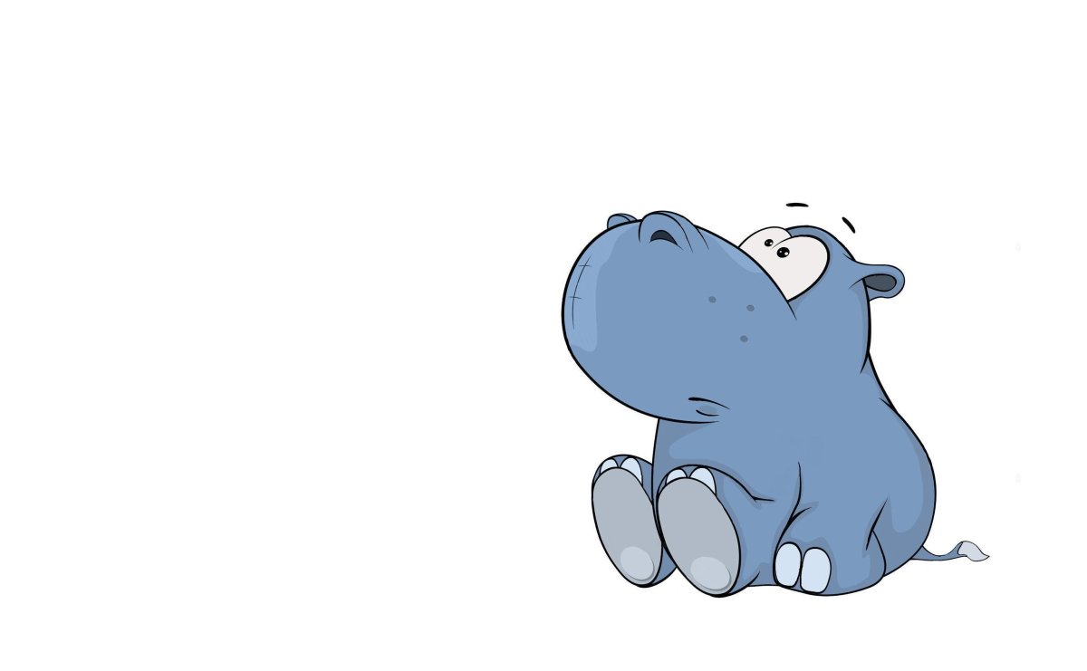 Бегемот мультяшный