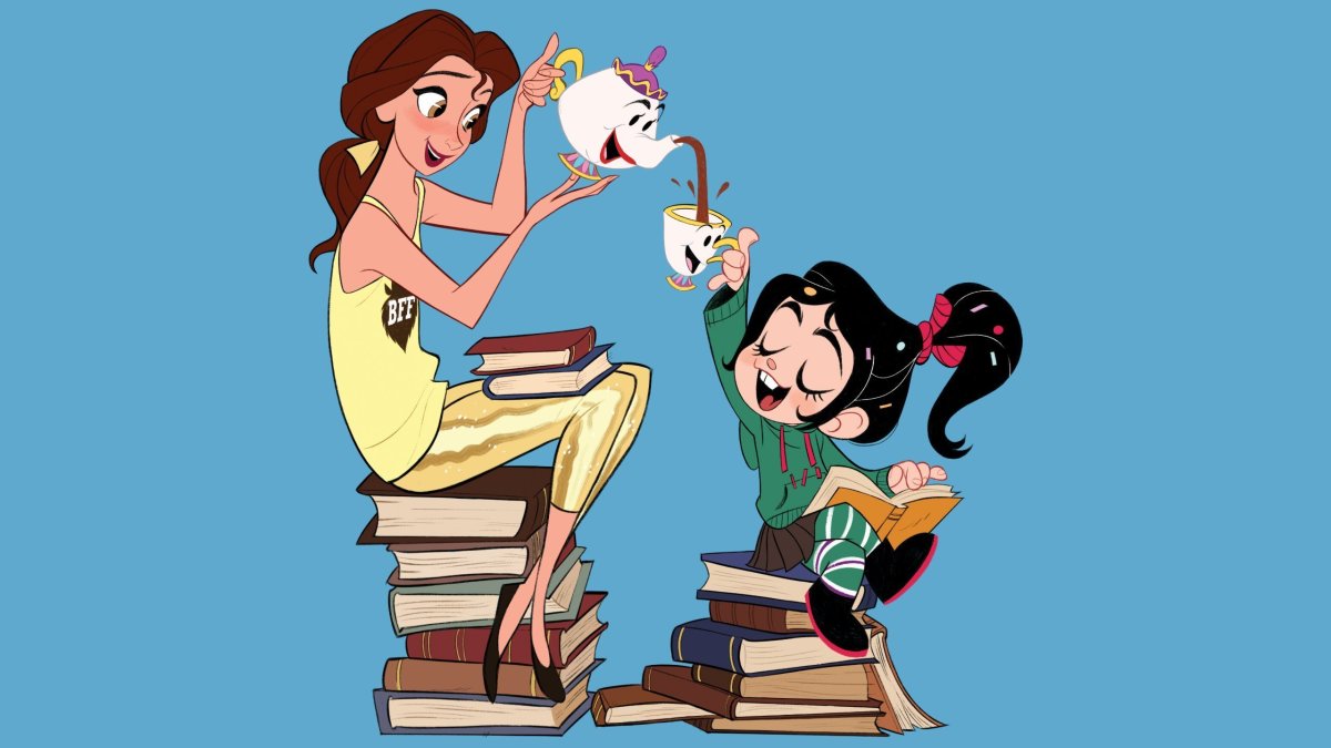 Белль Ральф против интернета