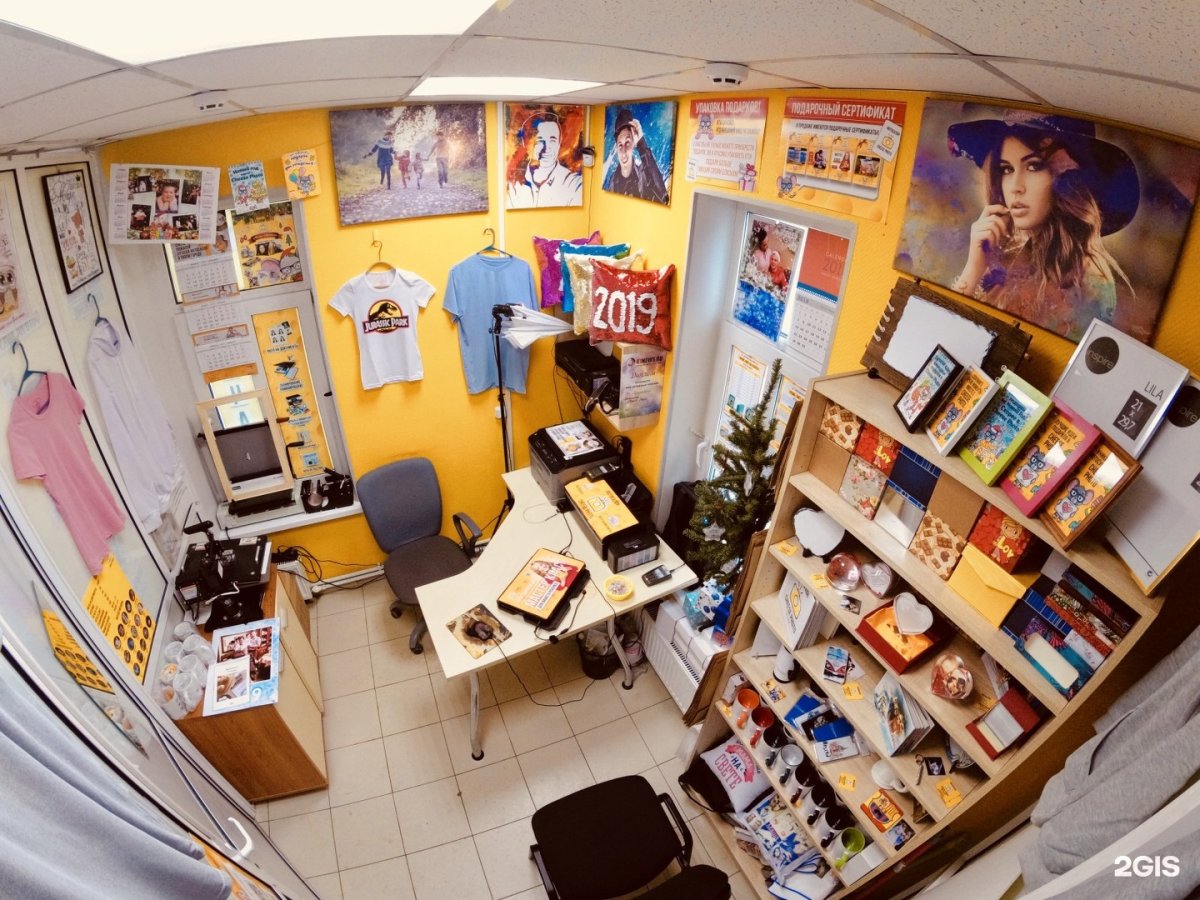 Интерьер фотосалона