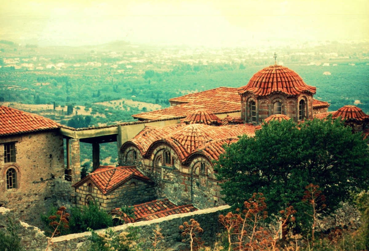 Древний город Мистра (г. Спарта)