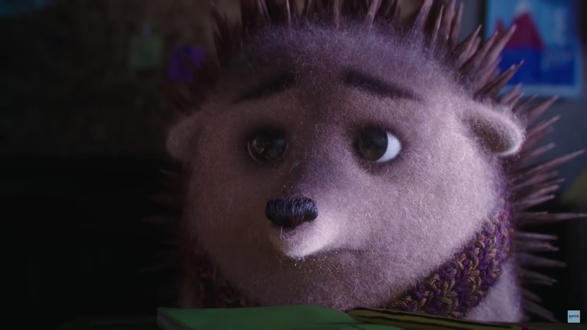 Еж из мультфильма