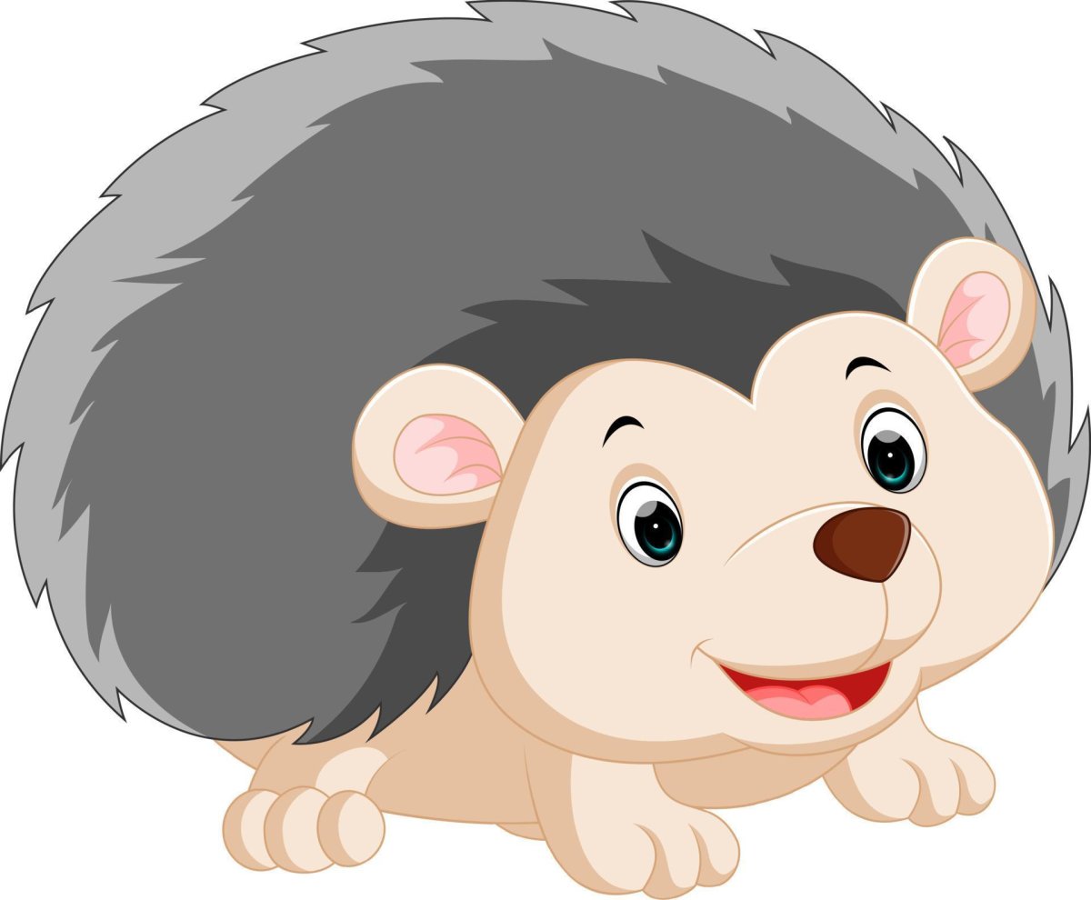 Ежик из мультика