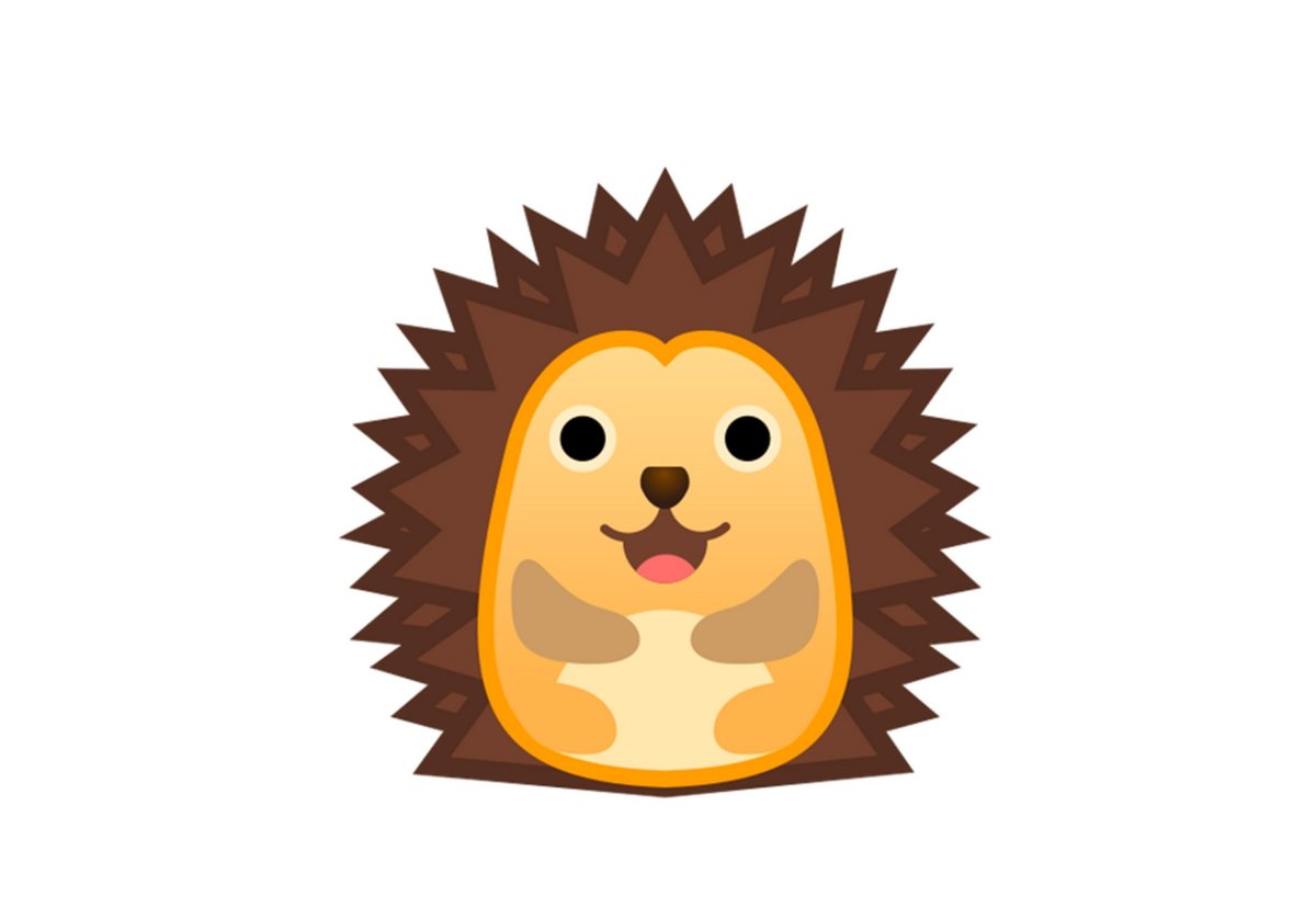 Ежик вектор