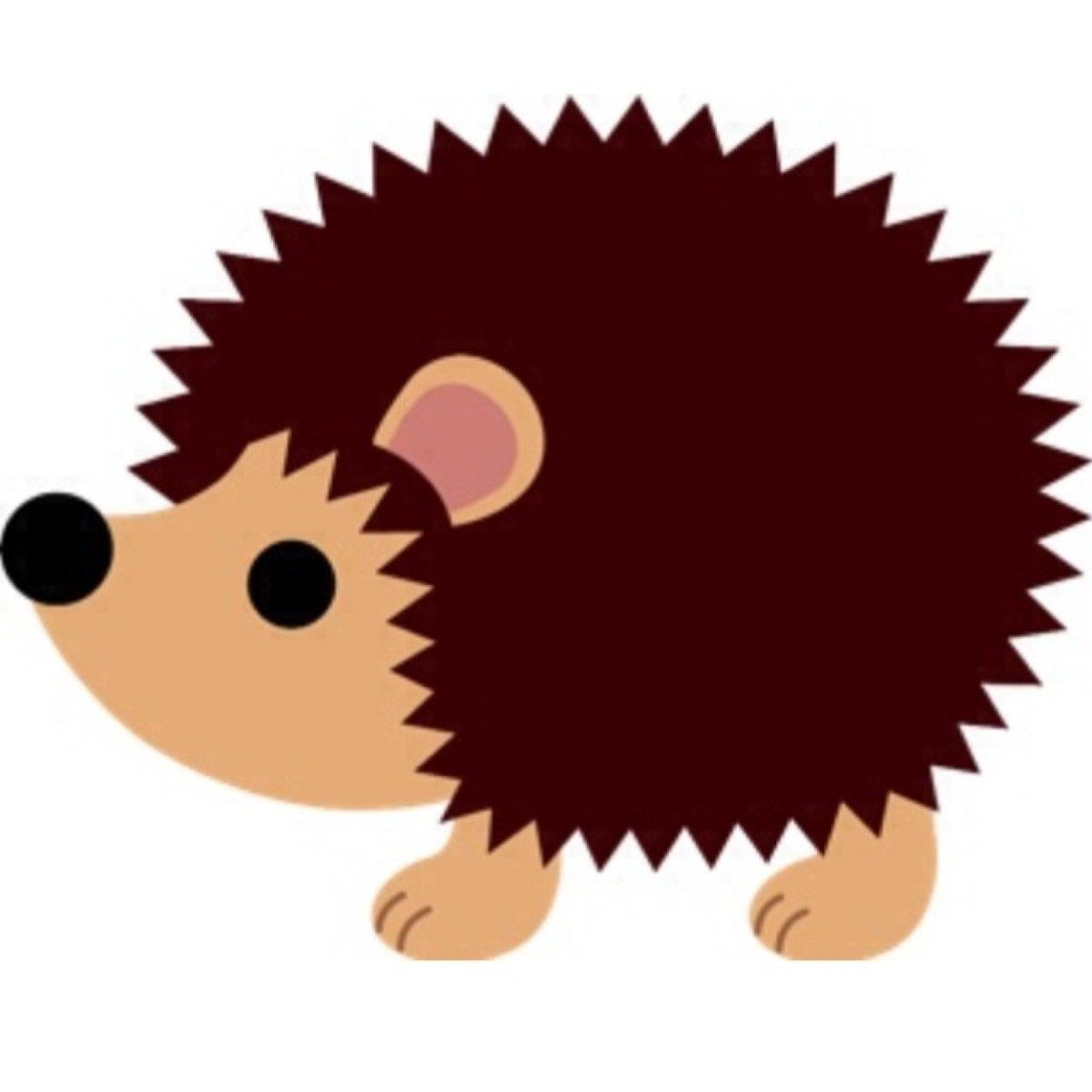 Ежик рисунок легкий