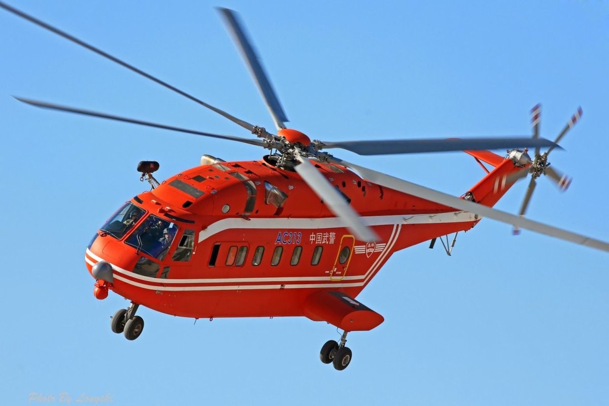 Ac313 вертолет КНР