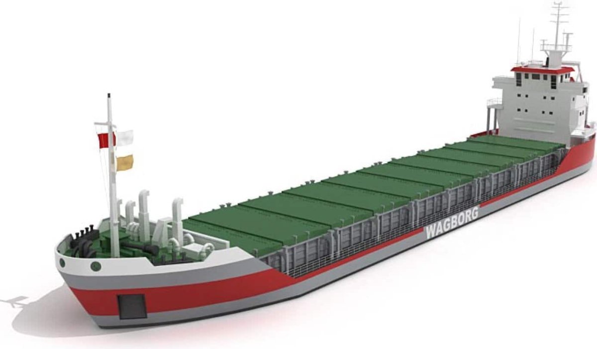 Иконка корабль с грузом