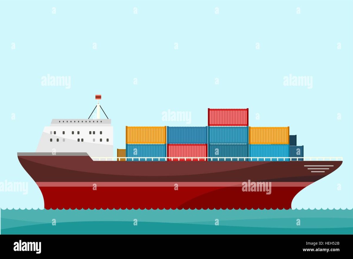 Изометрический грузовой корабль иконка