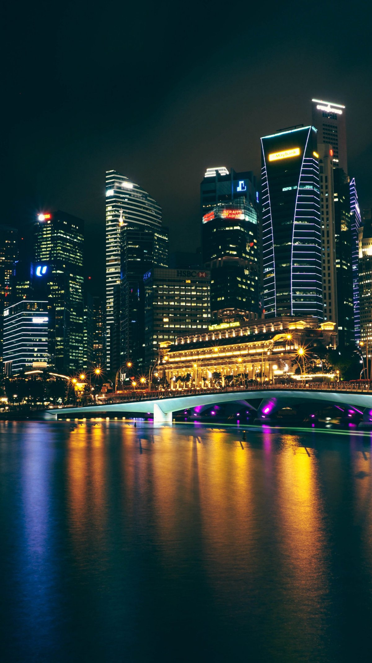 Город ночью