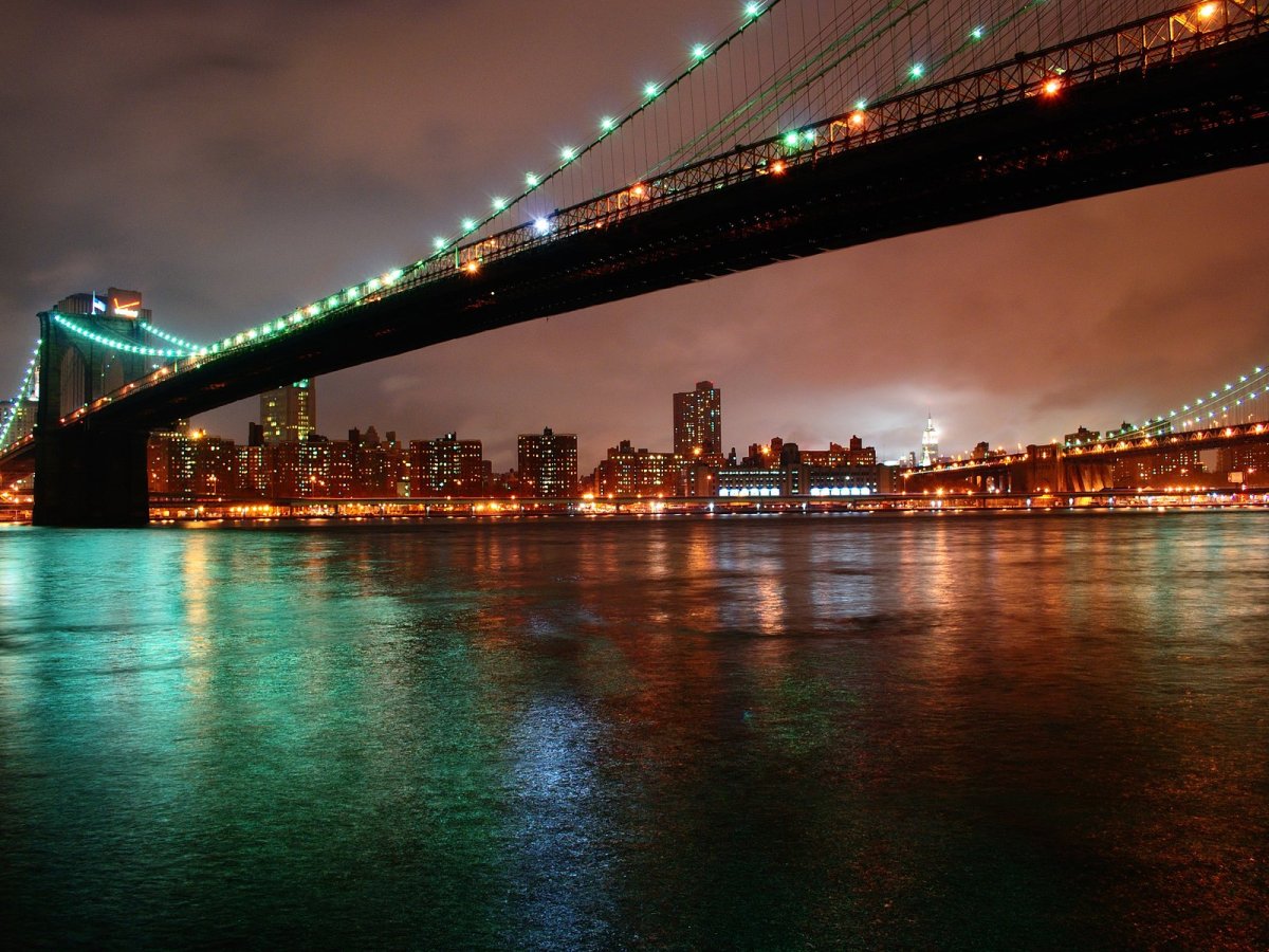 Бруклинский мост Нью-Йорк